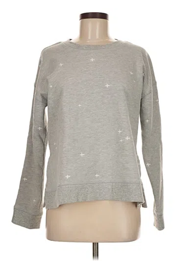 Pre-owned Hem & Thread Sweatshirt In Gray