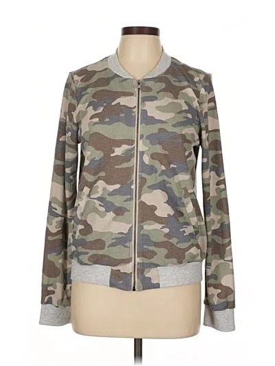 Pre-owned Hem & Thread Sweatshirt In Green