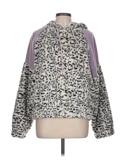 Pre-owned Hem & Thread Sweatshirt In Purple