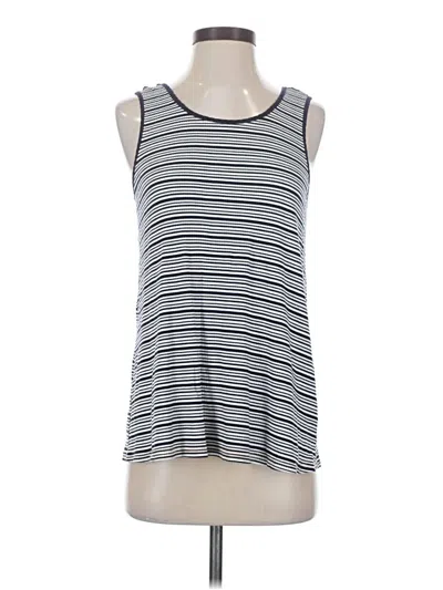 Pre-owned Hem & Thread Tank Top Gray Halter Neckline Tops