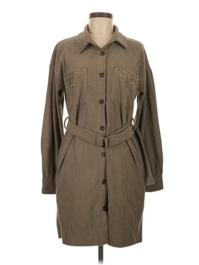 Pre-owned Hem & Thread Trenchcoat In Brown