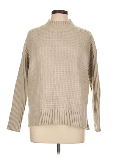 Pre-owned Hem & Thread Turtleneck Sweater In Tan