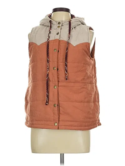 Pre-owned Hem & Thread Vest In Orange