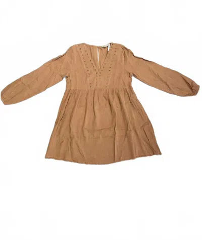Hem & Thread Women's Dance All Night Dress In Brown