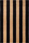 Hem Black & Brown Pattern Large Rug