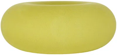 Hem Yellow Boa Pouf