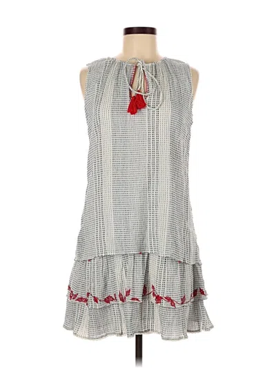 Pre-owned Hemant & Nandita Casual Dress In Gray