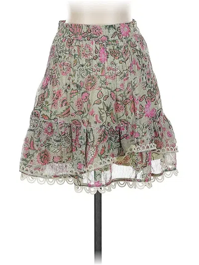 Pre-owned Hemant & Nandita Casual Skirt In Green