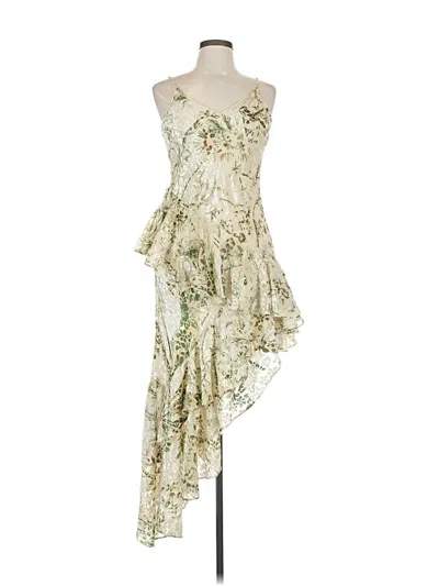 Pre-owned Hemant & Nandita Cocktail Dress In Green