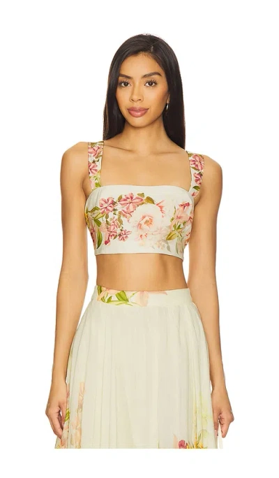 Hemant & Nandita Corset Top In Multi