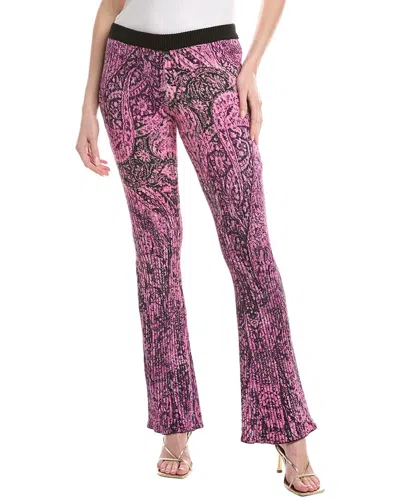 Hemant & Nandita Flared Pant In Purple