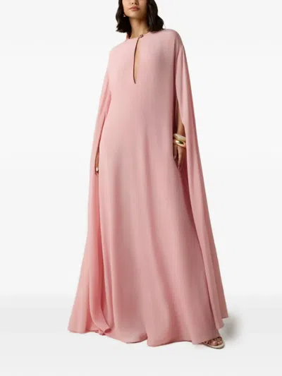 Hemant & Nandita Giva Cutout-detail Maxi Dress In Pink