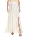 Hemant & Nandita Ilara Maxi Skirt In Neutral