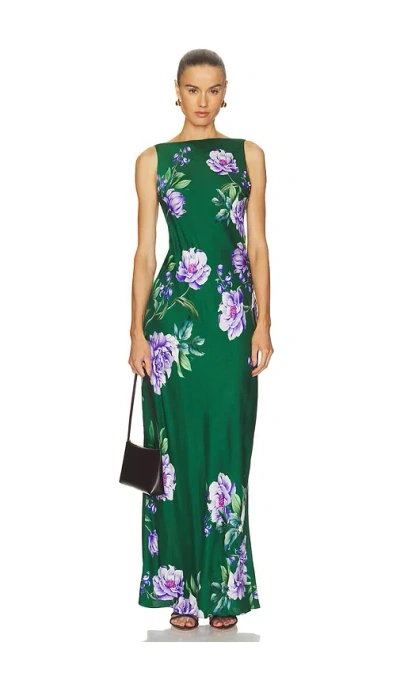 Hemant & Nandita Maxi Dress In Green