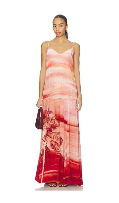 Hemant & Nandita Maxi Dress In Multi