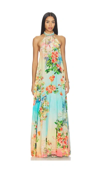 Hemant & Nandita Maxi Dress In Multi