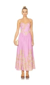 Hemant & Nandita Maxi Dress In Pink
