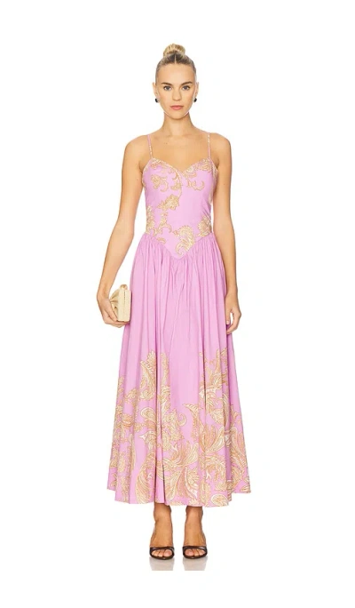 Hemant & Nandita Maxi Dress In Pink