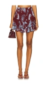 Hemant & Nandita Mini Skirt In Multi