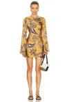 Hemant & Nandita Reem Mini Dress In Multi