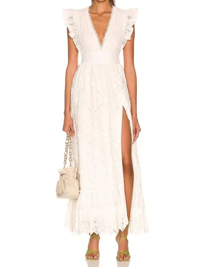 Hemant & Nandita Ruby Dress In Off White