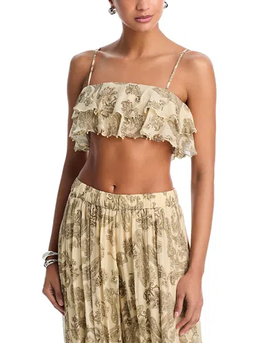 Hemant & Nandita Hemant And Nandita Ruffle Top In Multi