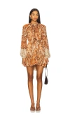 Hemant & Nandita Short Dress In Multi