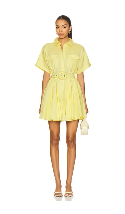 Hemant & Nandita X Revolve Belted Mini Dress