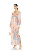 Hemant & Nandita X Revolve Teien Caftan In Animal Print