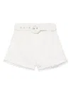 Hemant & Nandita Adya Shorts In White