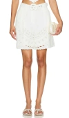 Hemant & Nandita Bermuda With Emb In Ivory