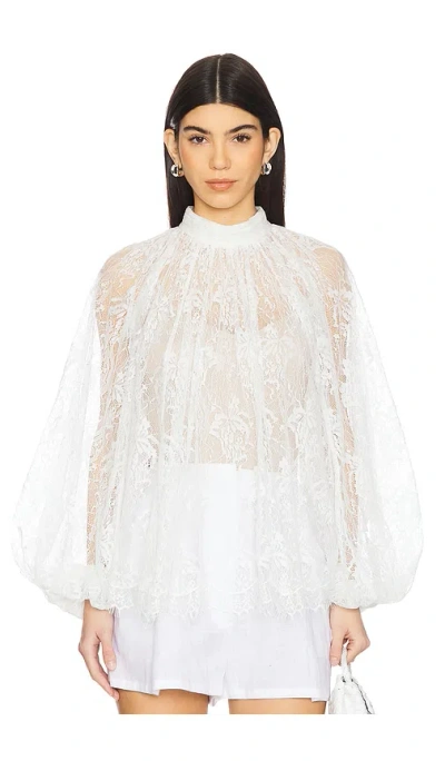 Hemant & Nandita Boho Top With Cami In Off White