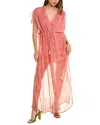 Hemant & Nandita Caftan In Pink