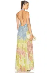Hemant & Nandita Fiza Long Dress In Multi
