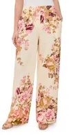 Hemant & Nandita Flared Pants Ivory Mix In Ivory Mix