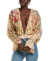 Hemant & Nandita Bodysuit In Brown