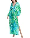 Hemant & Nandita Kaftan In Green