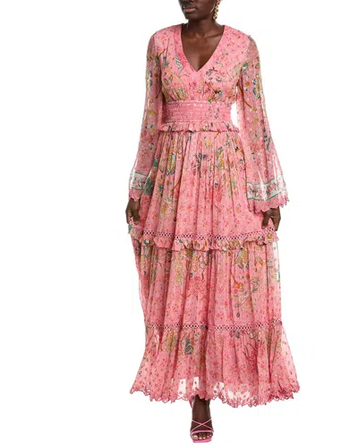 Hemant & Nandita Maxi Dress In Pink
