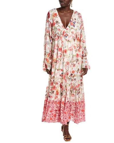 Hemant & Nandita Maxi Dress In White
