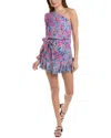 Hemant & Nandita Mila Mini Dress In Blue