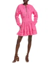 Hemant & Nandita Mini Dress In Pink