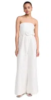 HEMANT & NANDITA JUMPSUIT WHITE