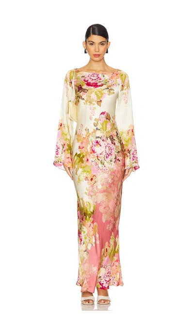 Hemant & Nandita Long Dress In White