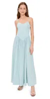 Hemant & Nandita Long Dress Light Blue In Light Blue