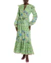 Shop Hemant & Nandita Maxi Dress In Multi