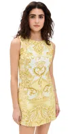 Hemant & Nandita Mini Dress Light Yellow In Light Yellow