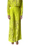 Hemant & Nandita Nysa Pants In Lime In Green