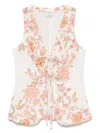 Hemant & Nandita Printed Waistcoat