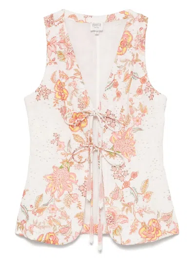 Hemant & Nandita Printed Waistcoat