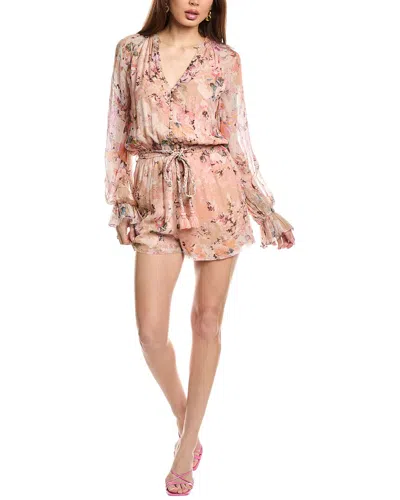 Hemant & Nandita Sage Romper In Brown
